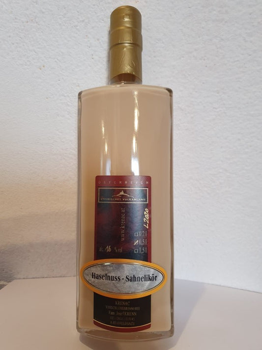 Haselnuss - Sahnelikör, 0,5 Liter